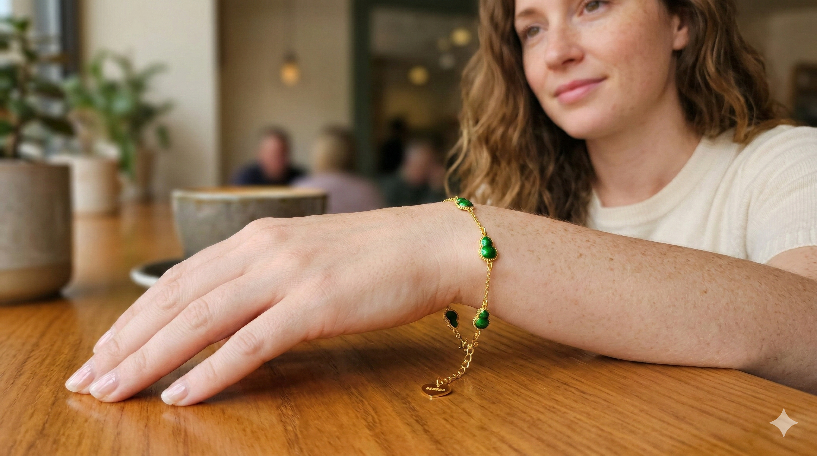 WULU bracelet for luck and protection, pure silver