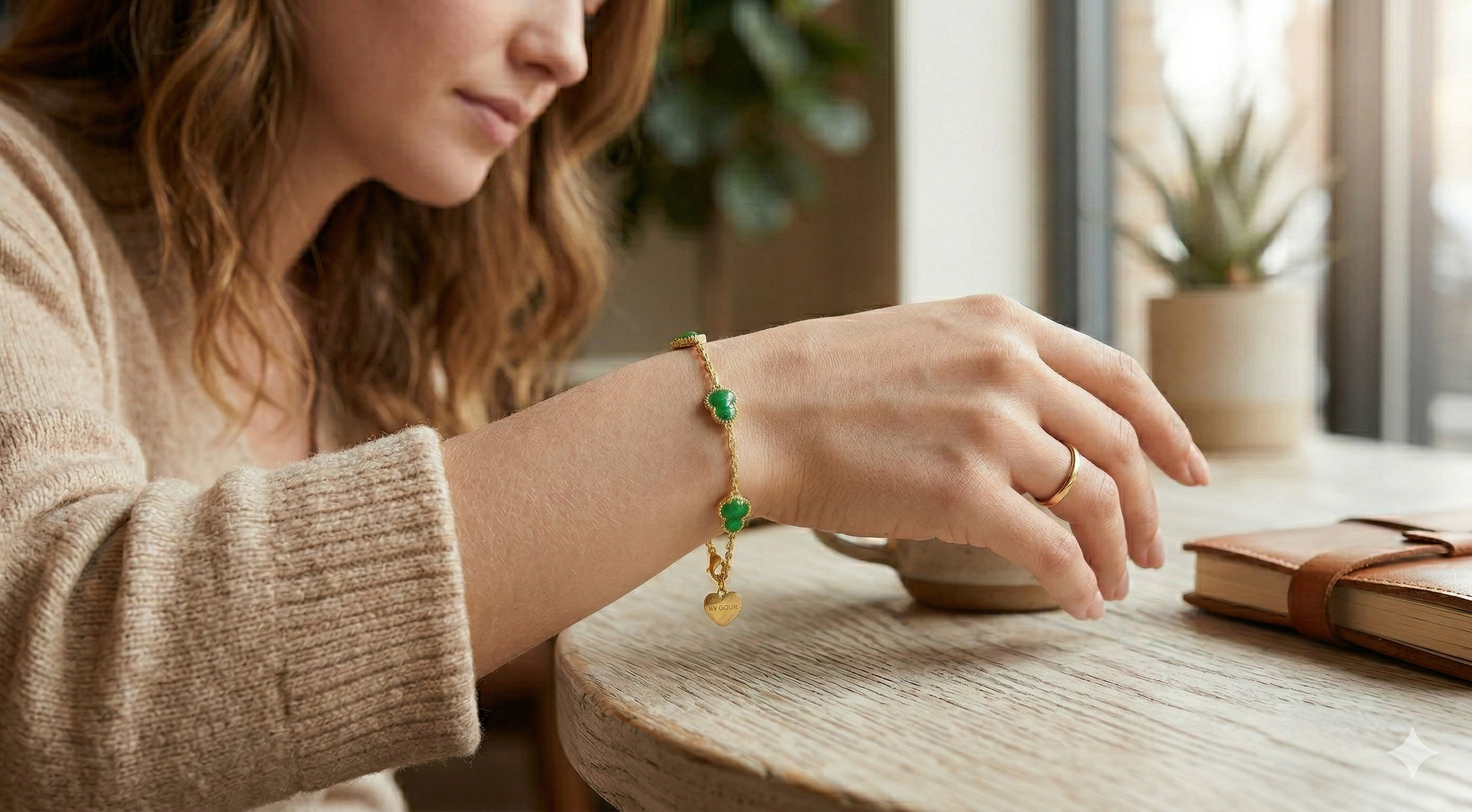 WULU bracelet for luck and protection, pure silver