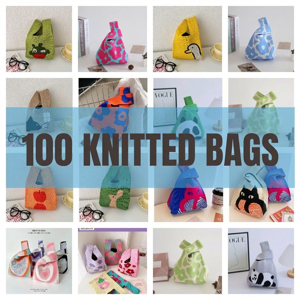 Handbag Knitted  Bag