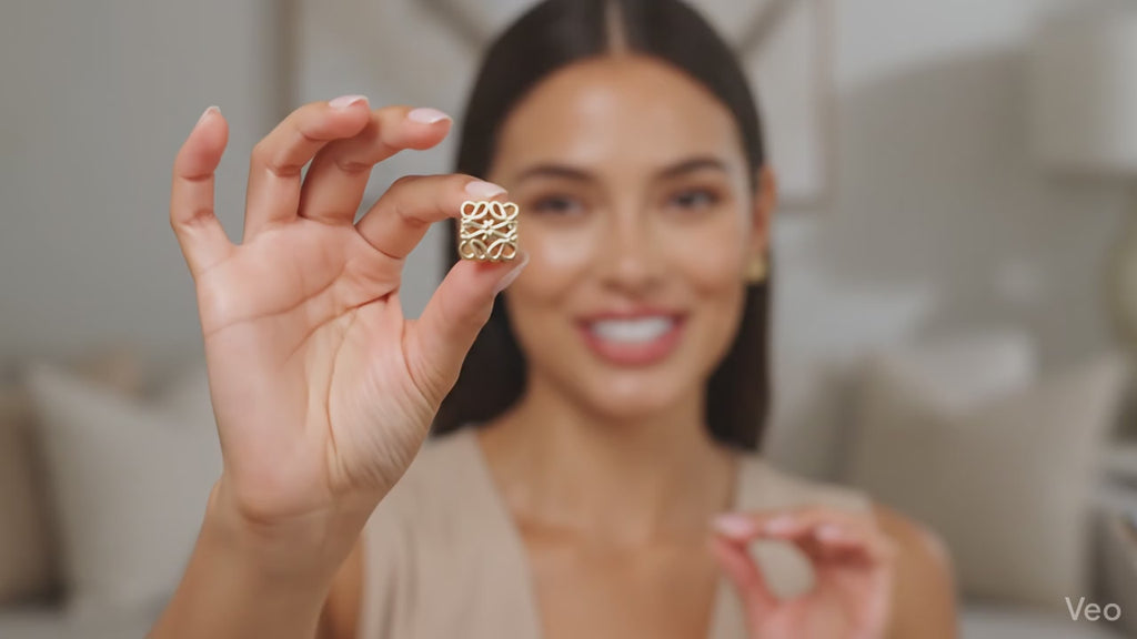 Stud Earrings for elegant looking 18k plating