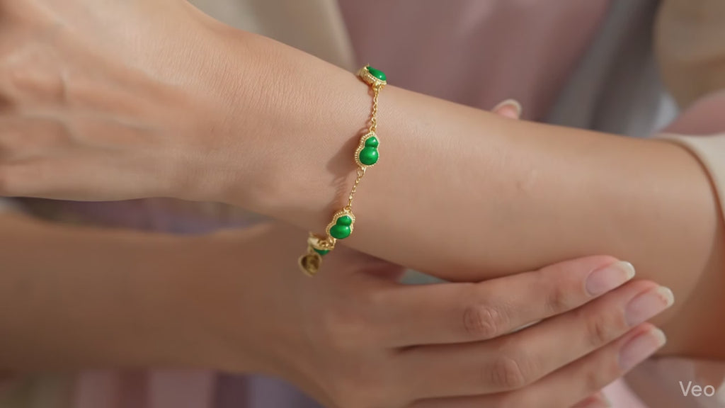 WULU bracelet for luck and protection, pure silver