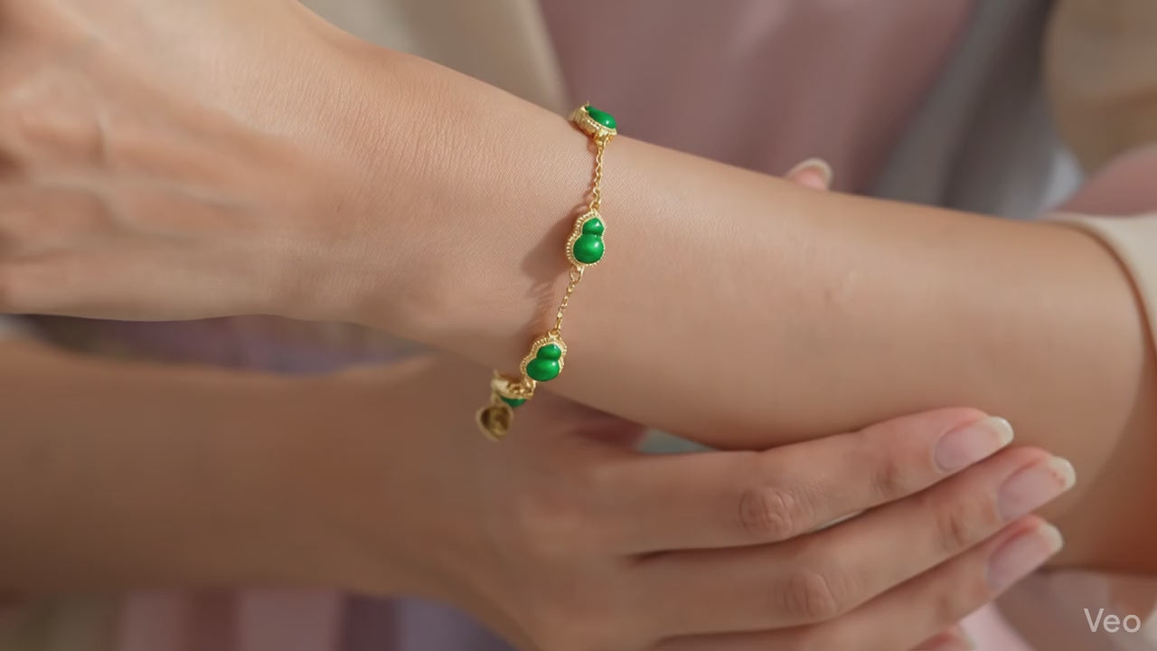 WULU bracelet for luck and protection, pure silver