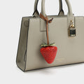 Strawberry bag charm
