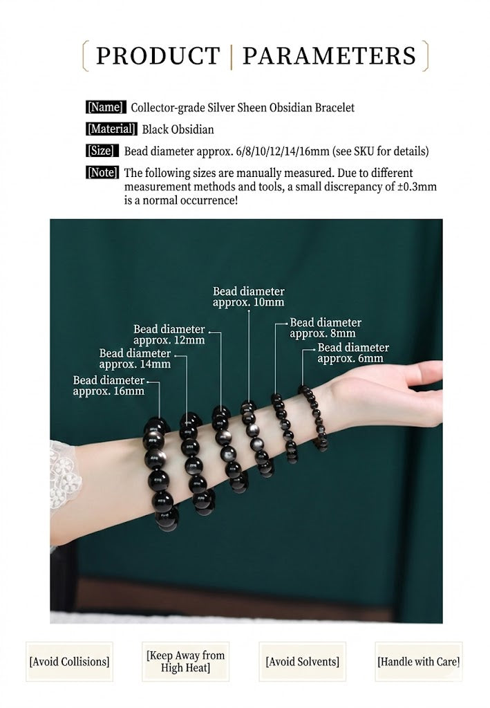 Natural Obsidian Loose Beads diy Handmade crystal